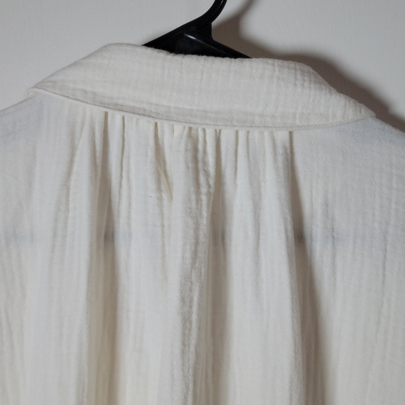Madewell Lightestspun Cover-Up Maxi Shirtdress | 100% Cotton | Size Medium - Picture 10 of 10